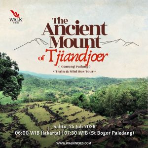 Train & Minibus Tour - The Ancient Mount of Tjiandjoer (Gunung Padang) - 25 Juli 2026